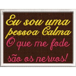 PESSOA CALMA
