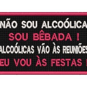 NÃO SOU ALCOÓLICA