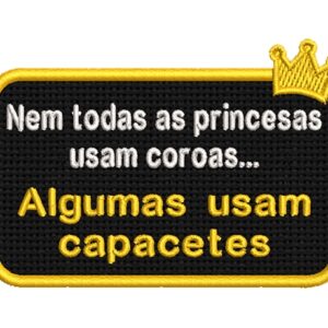 PRINCESAS... CAPACETES