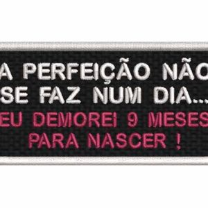 A PERFEIÇÃO NÃO SE FAZ