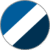 Azul-Branco-Azul Escuro