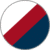 Branco-Vermelho-Azul Escuro