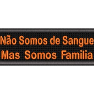NÃO SOMOS DE SANGUE